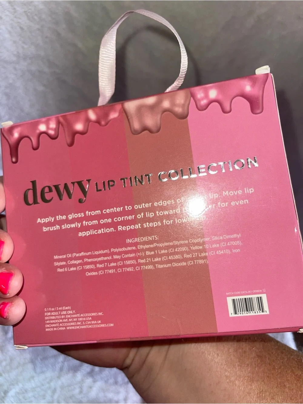 Dewy Lip Tint Collection - Pink Mix